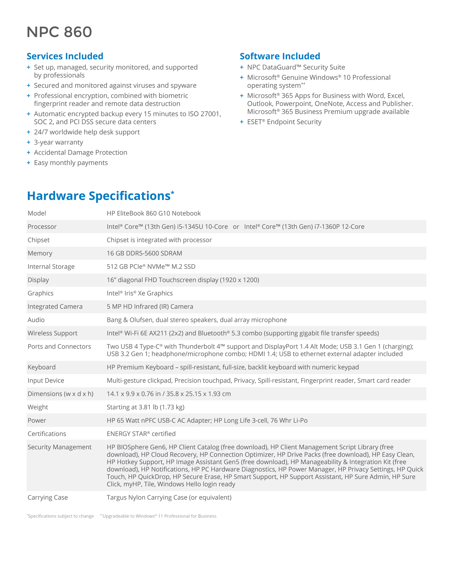 NPC-DataGuard-Pro-860